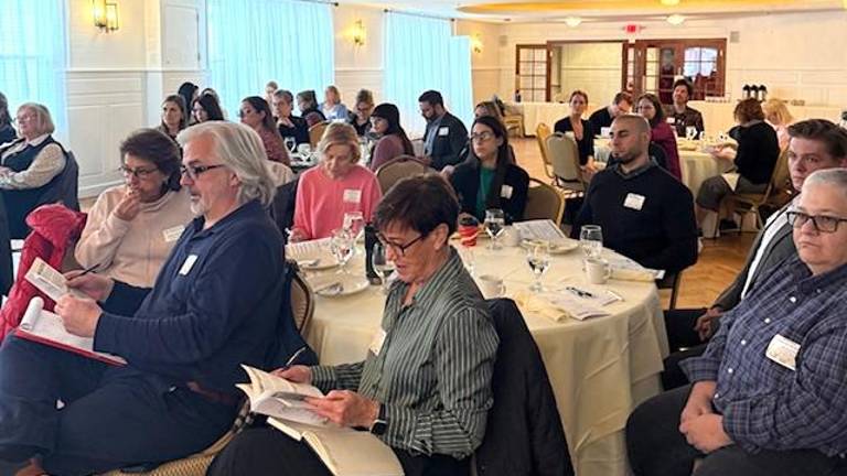 Attendees at a recent Greater Pike Community Foundation breakfast mixer.