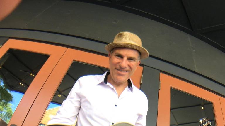 Marc Von Em brings his impressive array of music from blues, folk, funk, and rock- in a solo set at Back Road Brewing on June 28.
