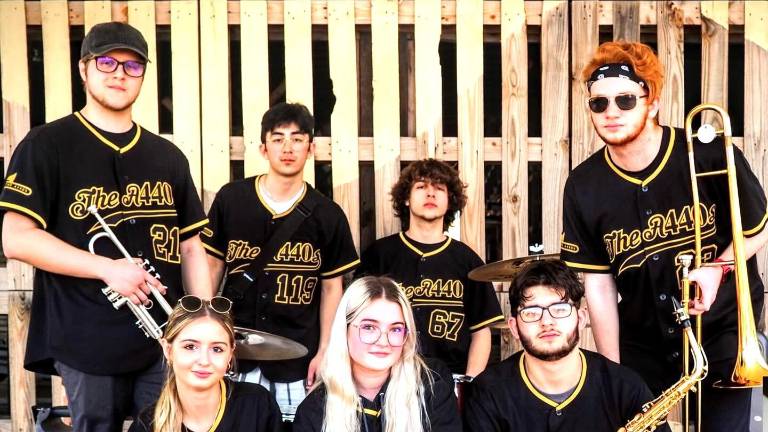 The A440s, a seven-piece brass/rock hybrid group, cover top hits from the last few decades at Back Road Brewing. Sunday Aug. 9.