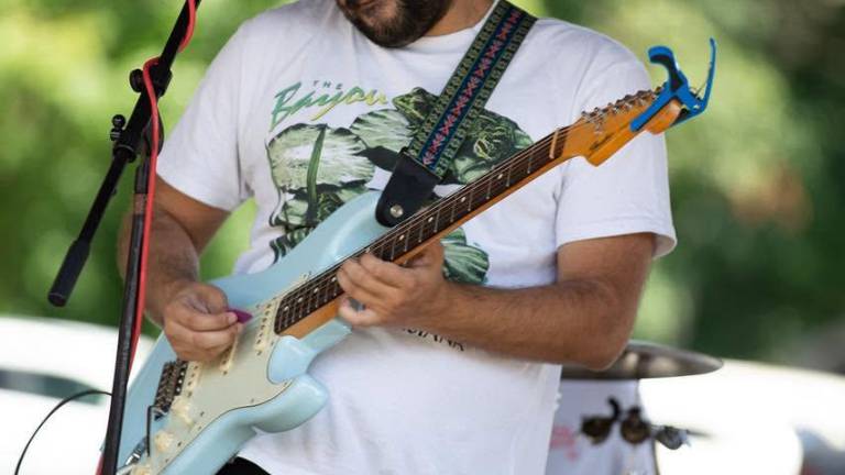 Milford Presents Music Fests hosts Pedro DePaula at the Log Tavern Brewing Co. for an evening of guitar jams on June 19