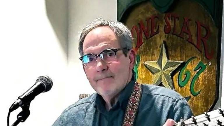 Dave Matsinko brings history to life at the Good Shepherd Episcopal Church on April 18