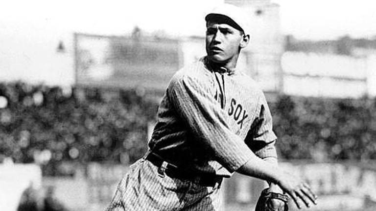 Shohola pitching legend Smoky Joe Wood.