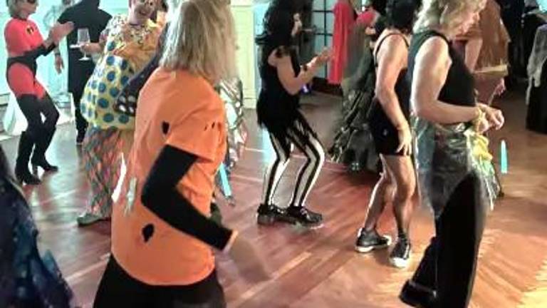 The dance floor at last year’s Milford Masquerade.