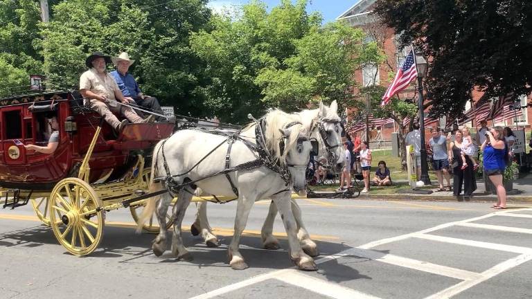 Historic Hiawatha Carriage from the Pike County Historical Society.