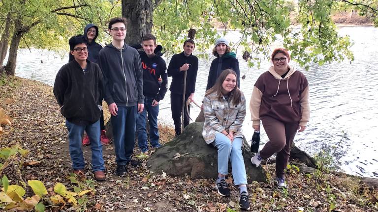 Delaware Valley environmental studies students.