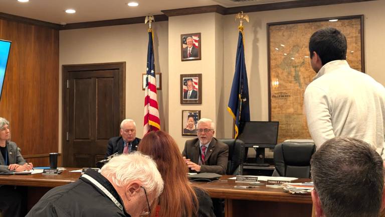 Commissioner Matt Osterberg responds to Taylor Meise about FirstEnergy project.