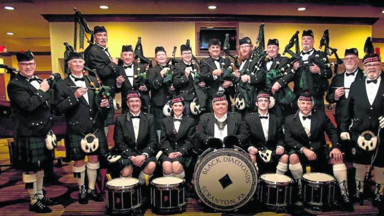 The Black Diamond Pipe Band will perform as part of the parade.